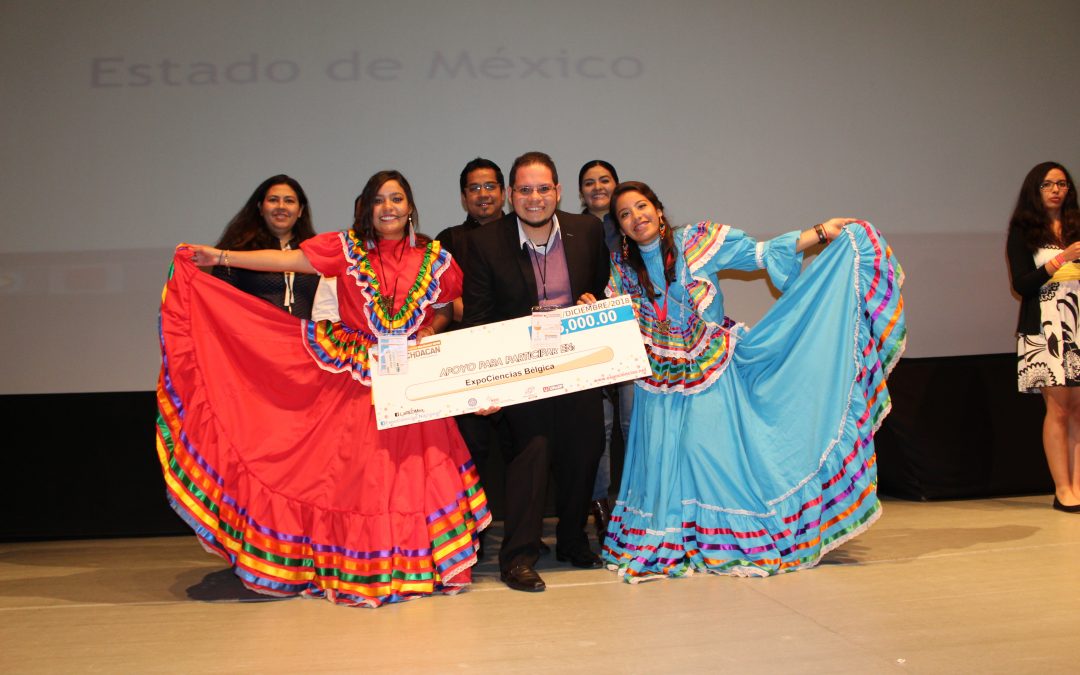 Alumnas obtienen pase para participar en Expo Ciencias Bélgica 2019.