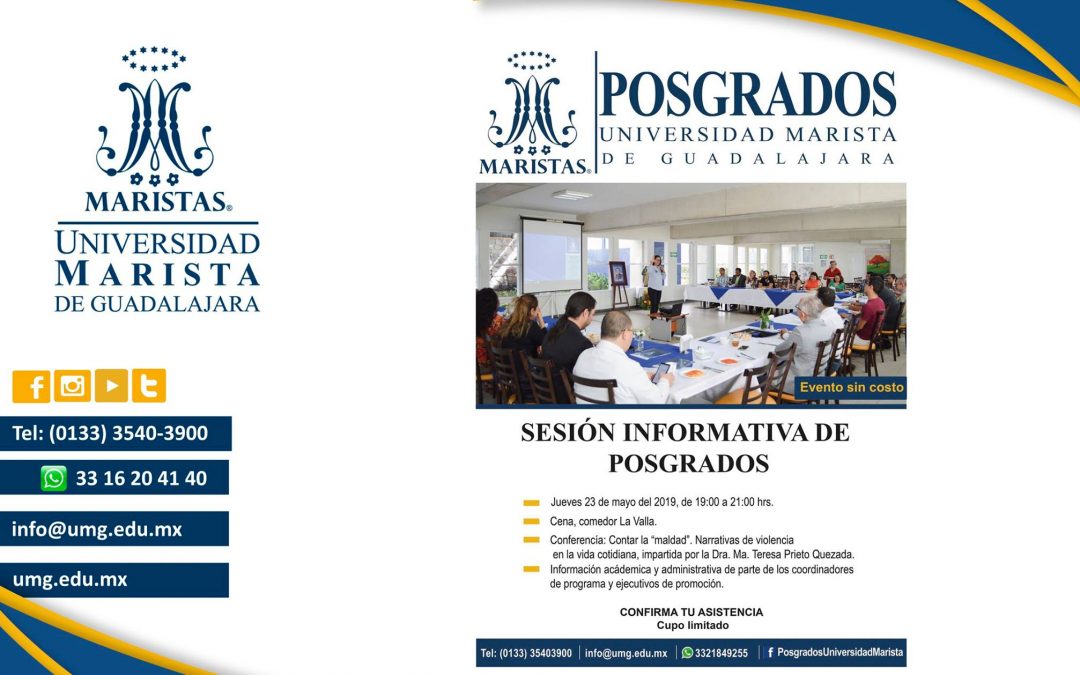 Cena informativa de Posgrados