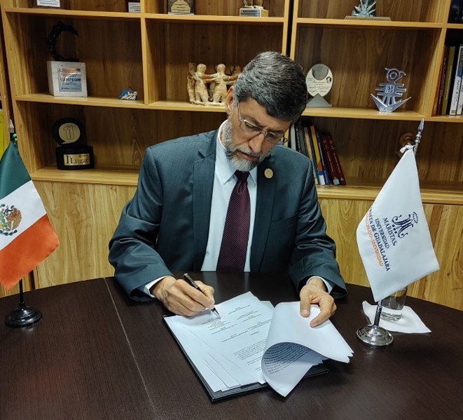 La Universidad Marista de Guadalajara firma el convenio Bosque Interuniversitario La Primavera