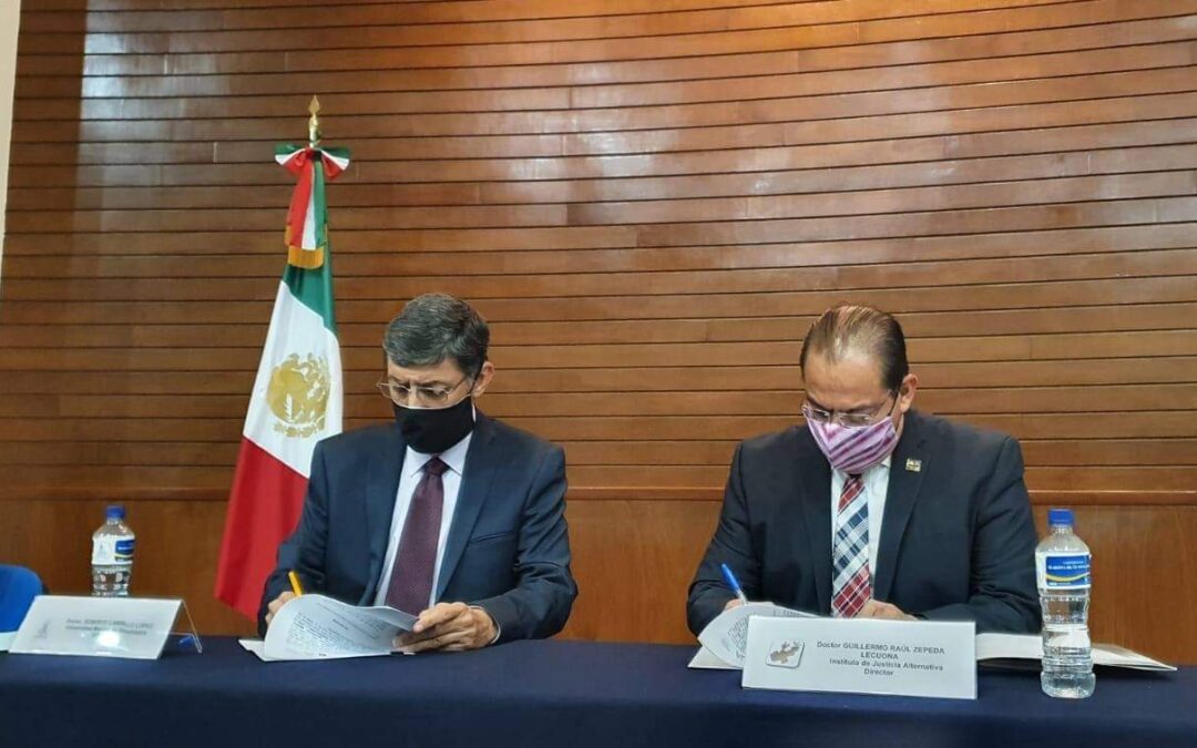 Firma de Convenio Interinstitucional, Universidad Marista de Guadalajara y el Instituto de Justicia Alternativa del Estado de Jalisco
