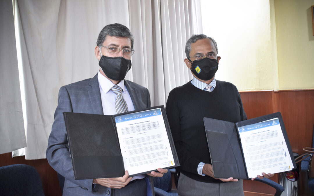 Fortalecen Lazos Universidad Marista de Guadalajara y Unión de Comerciantes del Mercado de Abastos A.C.