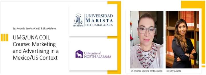 Programa PIC US-MX acepta oficialmente COIL entre Universidad Marista de Guadalajara y University of North Alabama.